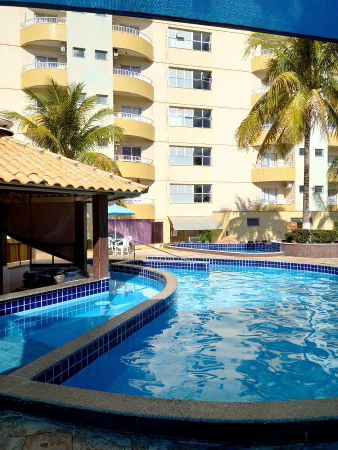 Flat Com Parque Aquatico Lejlighedshotel Caldas Novas Eksteriør billede